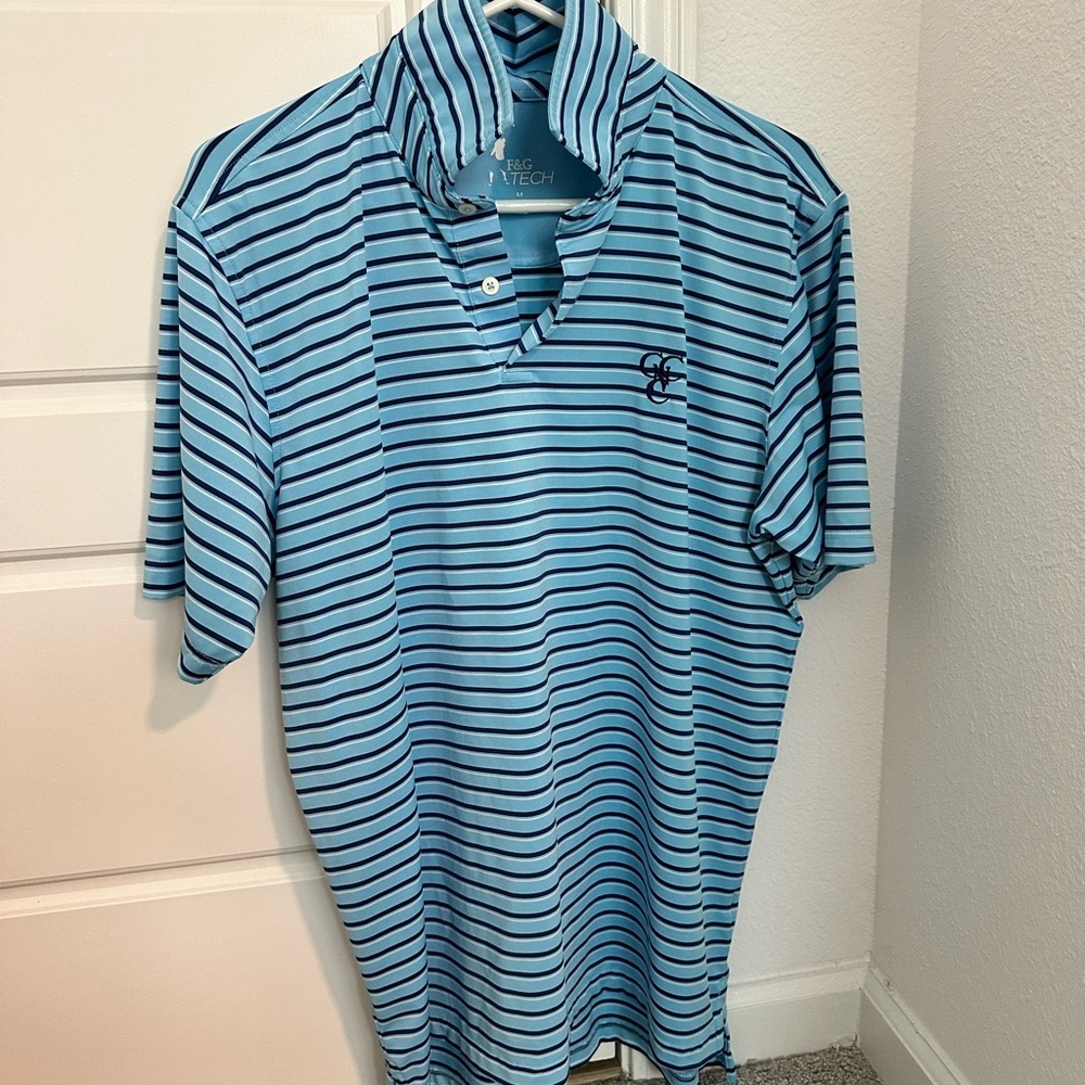 Fairway and Greene men's tech performance golf shirt